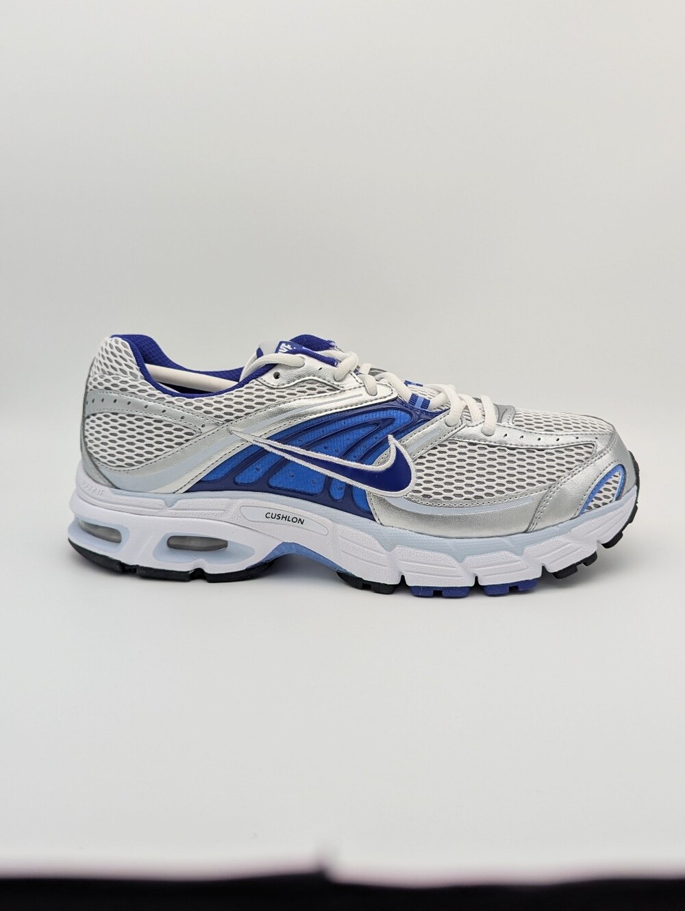 Nike Men’s Air Max Moto 2k - NEW - White, Blue & Metallic Silver - Men's 11 NWT